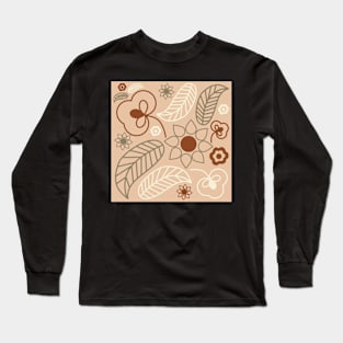 Henna Nature Florals Long Sleeve T-Shirt